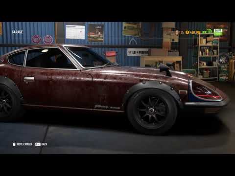 Need for Speed®: Payback @ 4k pt.21 -  DERELICT PART: Nissan Fairlady 240ZG 1971 -  DRIFT Car 5c/5