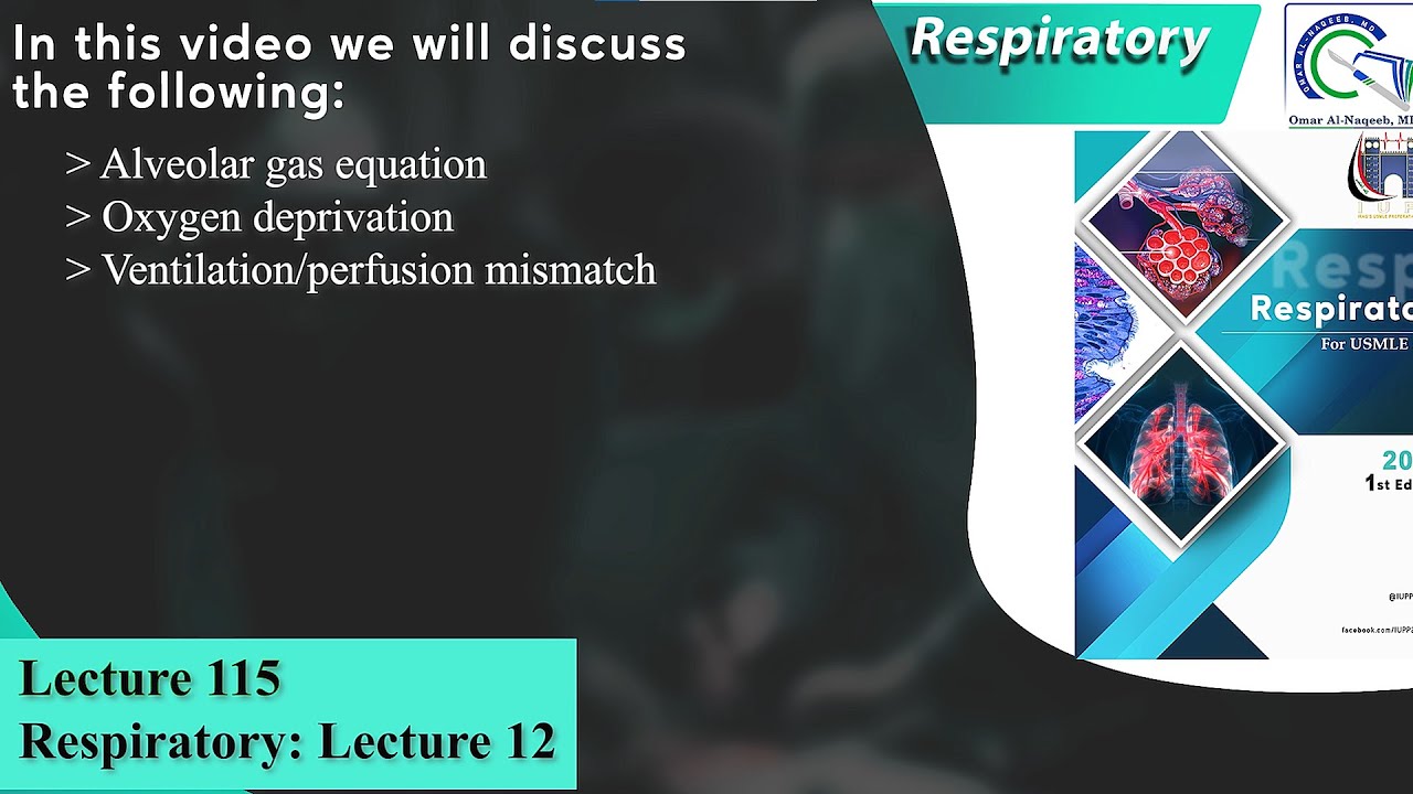 Alveolar gas equation || A-a gradient || Ventilation perfusion mismatch