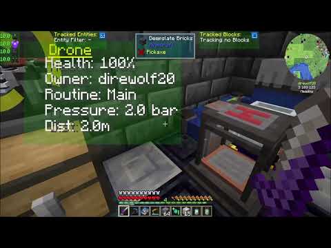Lets Play S11E84 Drone Botania Automation