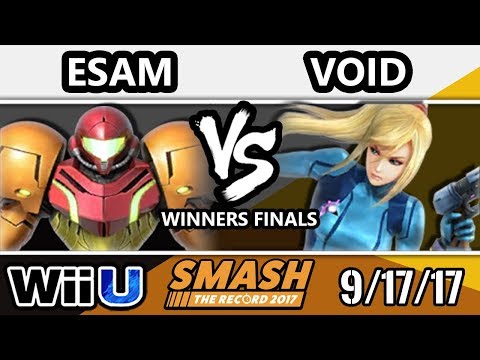 STR 2017 Smash 4 - CLG | Void (ZSS) Vs. PG | Esam (Samus) - Smash Wii U - WF