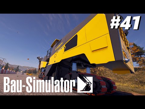 Bau Simulator #41 - Asphalt abfräsen! / Erneuerbare Energien / Zufahrtsstraße