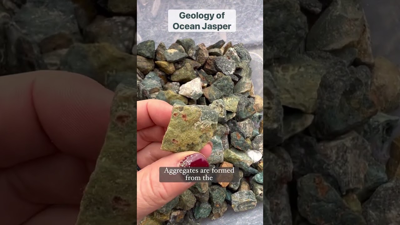 Let’s Talk about the #Geology of #Ocean #Jasper - #crystals #geologyrocks #science