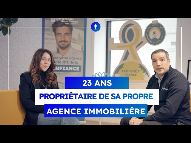 Interview de Manon Bouillard, franchisée Laforêt à Saint-Etienne
