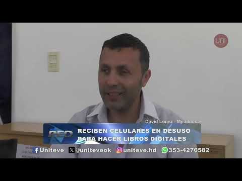 La Medioteca recibe celulares en desuso para transformarlos en libros digitales sual