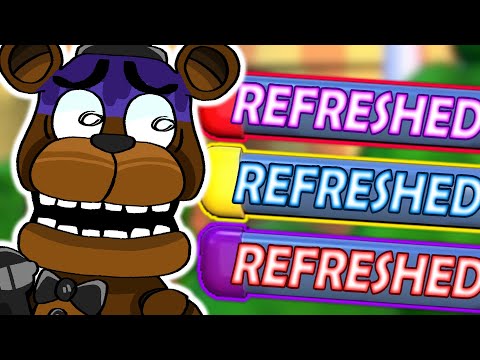 Attempting a FNaF World Refreshed Hard Mode NUZLOCKE
