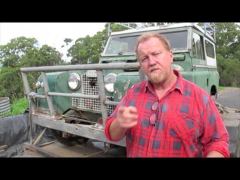 Land Rover Series 2 farm find - assesment