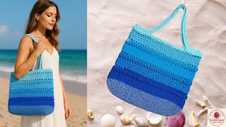 SAC TOTE BAG AU CROCHET QUE VOUS ALLEZ ADORER #crochetbag #crochet