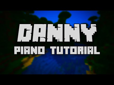 C418 - Danny (from Minecraft) - Piano Tutorial