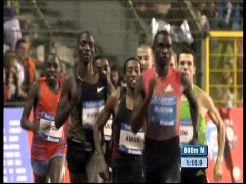 Rudisha/Aman/Kiprop: 800m,Ivo Van Damme Memorial,2011