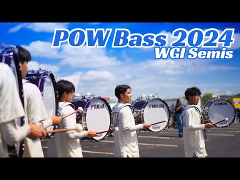 POW Percussion 2024 Bass Subs || WGI Semis