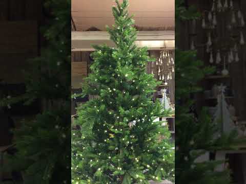 Konstgranar med belysning