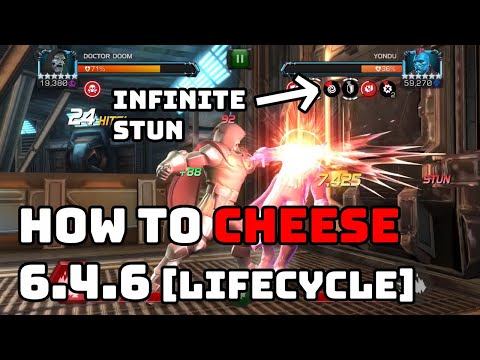 How to Cheese 6.4.6 Path w/ Doom! Rage + Lifecycle Path! Easy Clap - Marvel Contest of Champions