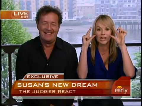 Susan Boyle's judges talk with CBS Morning!