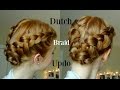 Double Dutch Braid Updo