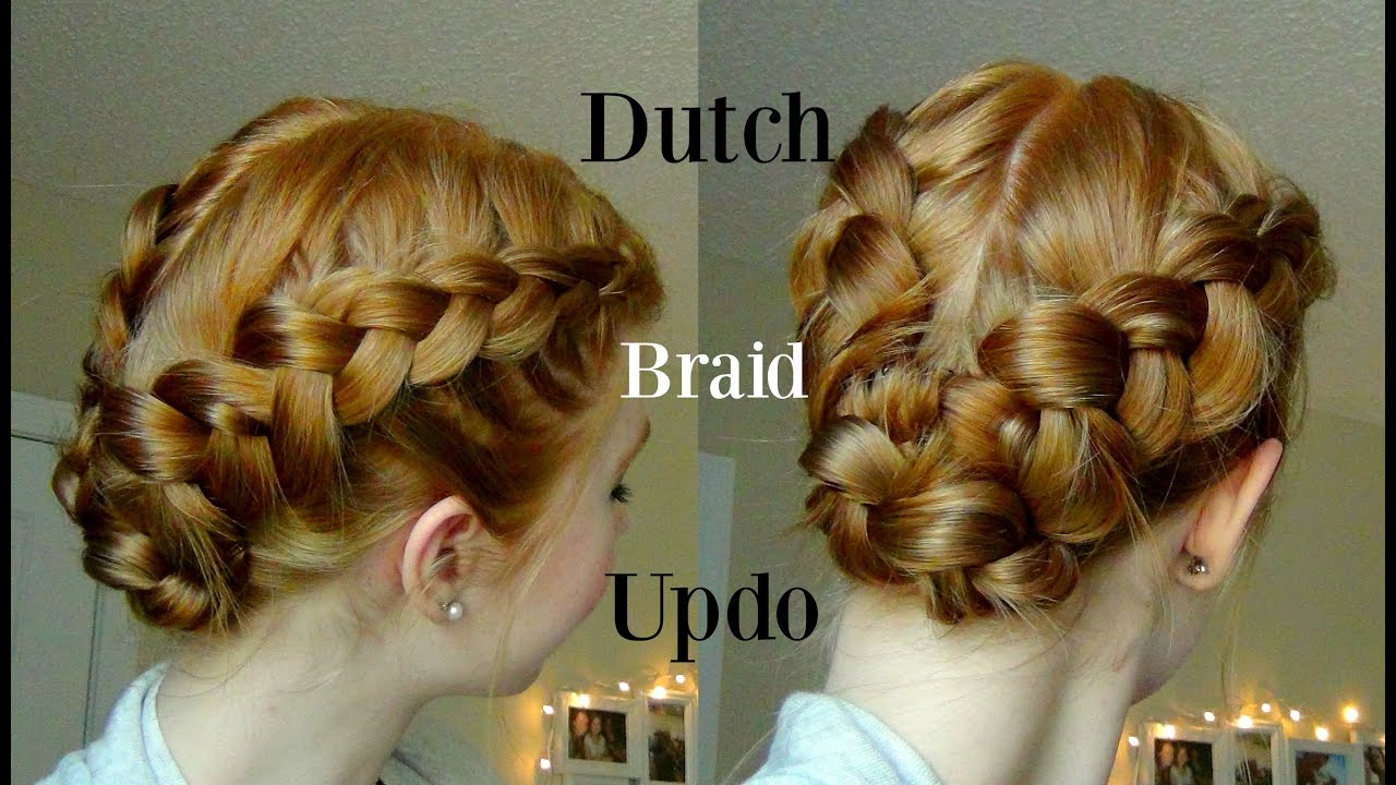 Double Dutch Braid Updo! ♥