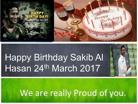 Happy Birthday to Sakib Al Hasan !
