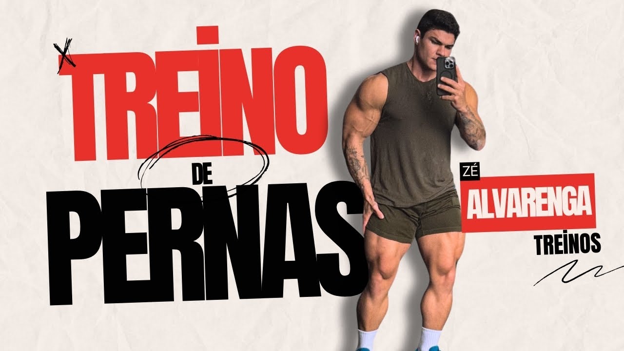 MEU TREINO DE PERNAS COMPLETO! Seca Zezão - Dia 21