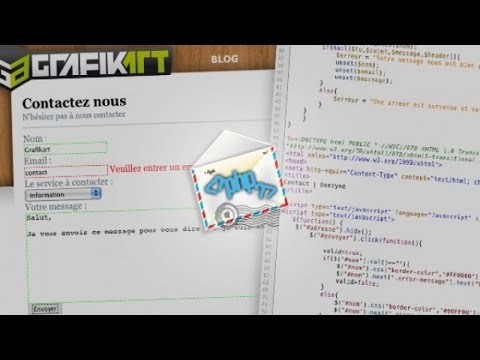 Tutoriel PHP Formulaire de contact avancé