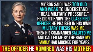 My Son Mocked My Military Career at His Promotion... Then His Commander Saluted Me First