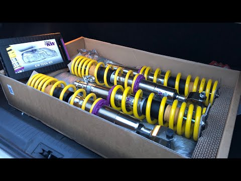 KW COILOVER INSTALL - CIVIC EG