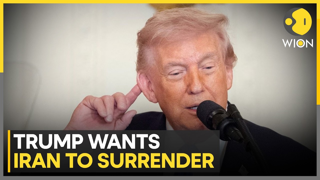 US President Denies Prospect of Deal With Iran as War Escalates | WION News