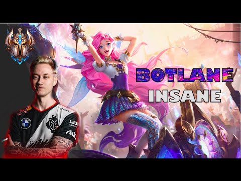 G2 REKKLES juega SERAPHINE BOTLANE junto con MYKYX || No les PUEDEN plantar cara !!
