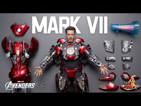 Mô hình sưu tầm 3D DIY tỉ lệ 1/6 Tony Stark (Phiên bản Mark VII Suit up)