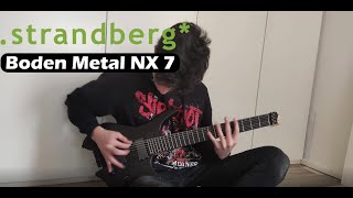 Video thumbnail for Strandberg Boden Metal NX 7 Review GERMAN by FreddyGuitar