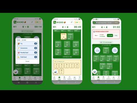 Kickd: Game Day App