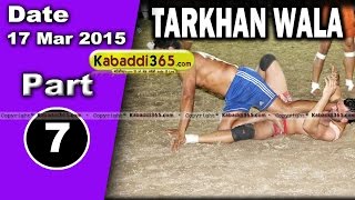 Tarkhan Wala (muktsar) Kabaddi Tournament 17 Mar 2015 Part 1 by Kabaddi365.com