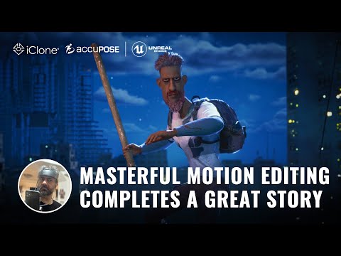 AccuPOSE and Motion Editing Tools Completed a Dream Project | iClone 8