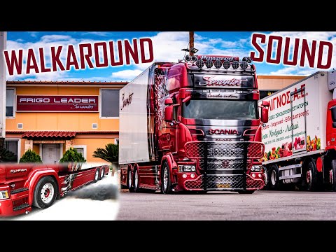 WALKAROUND & SOUND: Scania R999 V8 Sarantos