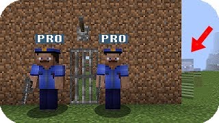 EL PRESO INVISIBLE POLICIA VS LADRON MINECRAFT TROLL