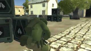 preview picture of video 'Battlefield Heroes 3rd Person Cam Tests (May 2007)'