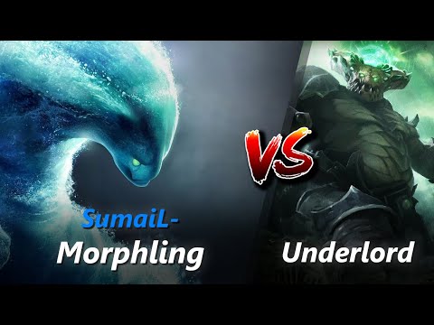How to Morphling safelane vs Underlord/Earth Spirit (feat. SumaiL-) | First 10 minutes