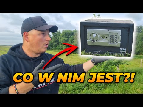 Sejf z rzeki na magnes neodymowy! Co w nim jest?