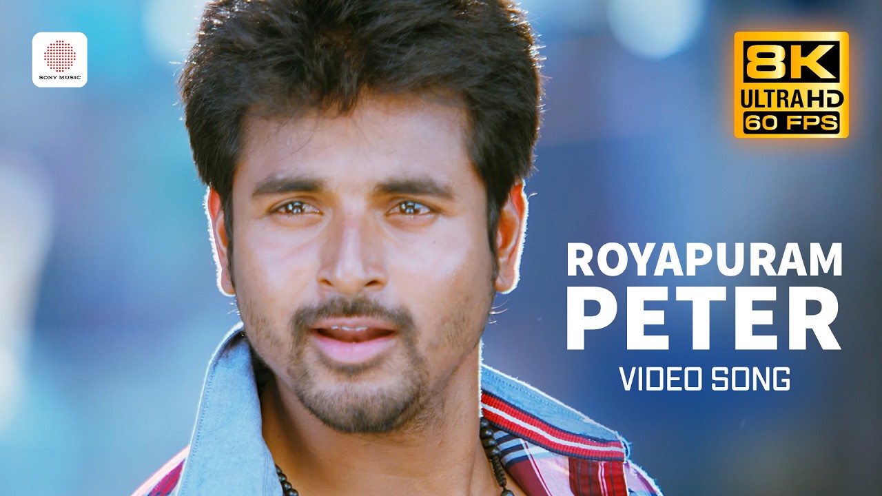 Royapuram Peter 8K 60FPS Video Song | Maan Karate | Sivakarthikeyan, Hansika | Anirudh Ravichander