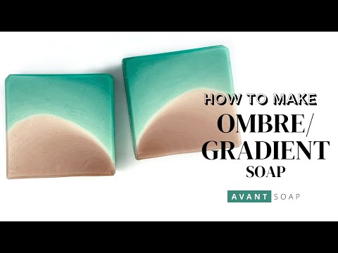 MAKING OMBRE/GRADIENT SOAP