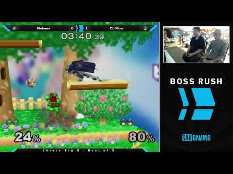 Boss Rush: Duck Losers Top 8 - Violence (Samus) vs Vitro (Marth)