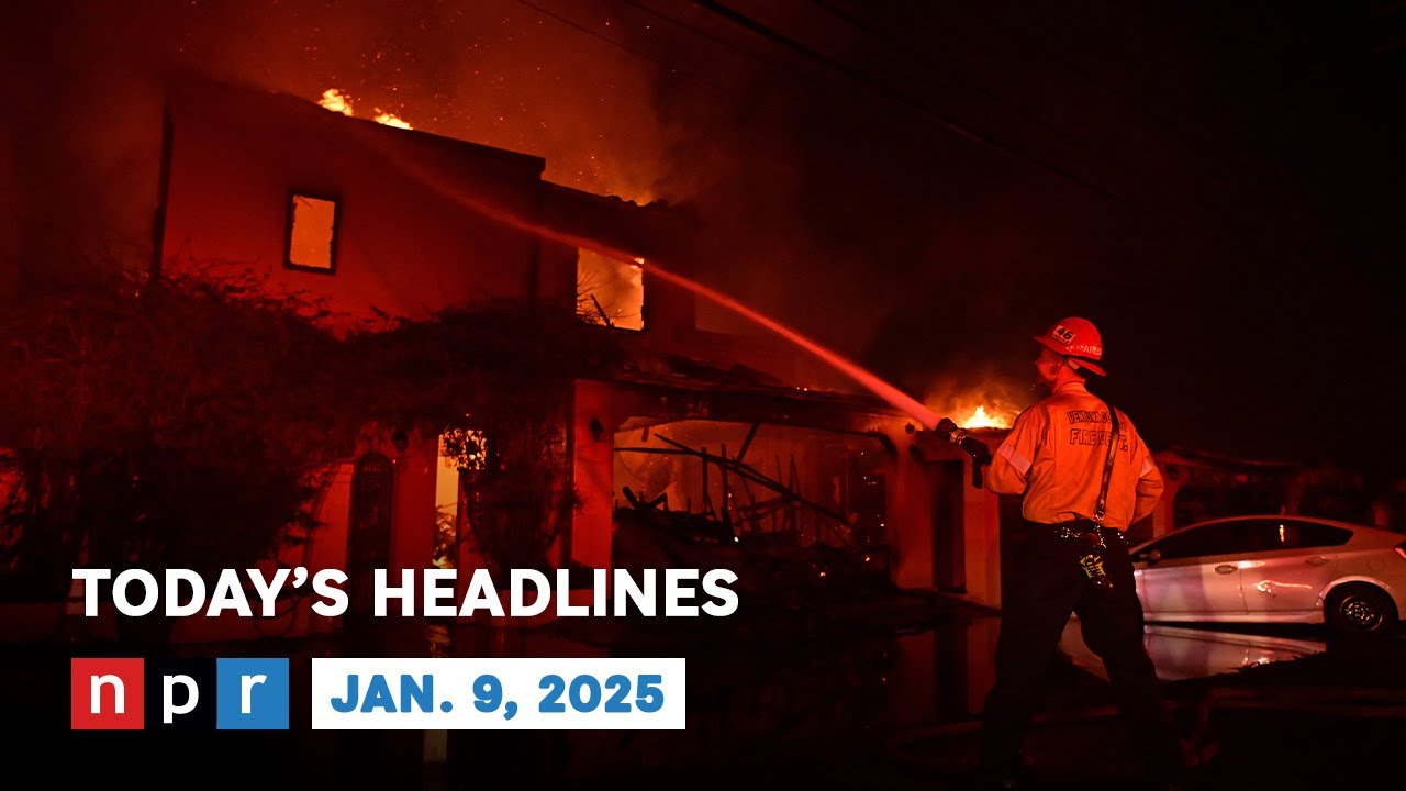 Winds Continue To Fan California Fires Through Friday | NPR News Now