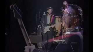 Eric Clapton  & his band - " A Remark You Made (1988)