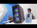 Korpusas Deepcool MATREXX 55 V3 ADD-RGB WH 3F Baltas, ATX