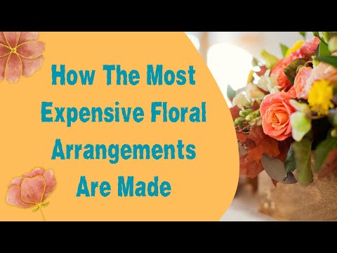 Blooming Luxury: Crafting the World's Most Expensive Floral Arrangements #luxury #flowers #lavish