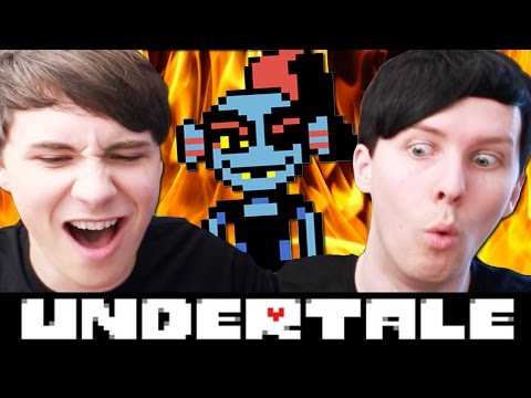 COOKING WITH UNDYNE! - Dan and Phil play: Undertale #6