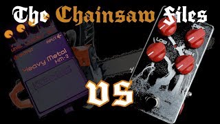 Video thumbnail for The Chainsaw Files – Pepers' Pedals HM-TMC (Too Many Clones) vs. Boss HM-2 clone comparison by Dome