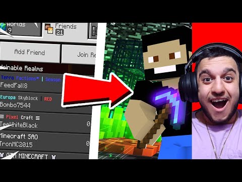 The ULTIMATE Minecraft Faction Realm - MCPE Madness!
