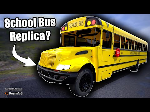 Building a Realistic School Bus! | Automation Game & BeamNG.drive