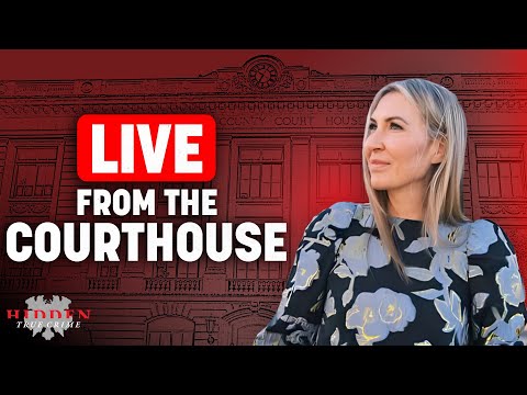 GUILTY ON ALL COUNTS: Lauren was there as verdict was read inside the courtroom