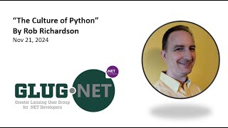The Culture of Python with Rob Richardson