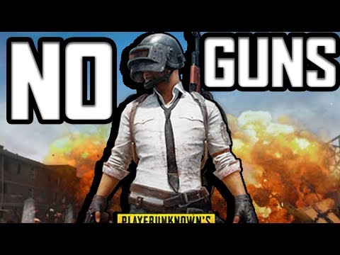 NO GUNS Player Unknown Battlegrounds PASSIVE AGGRESSION PUBG